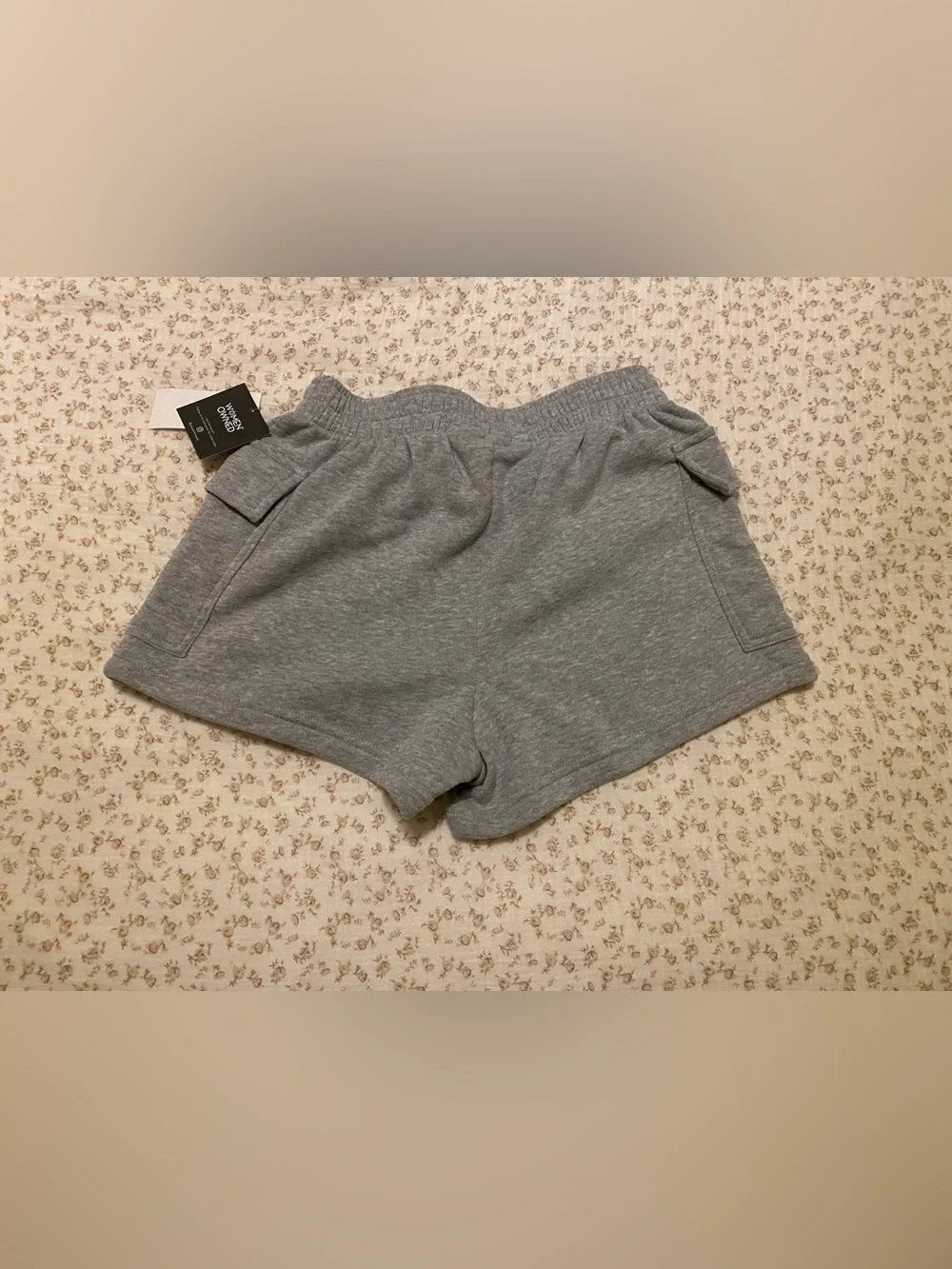 Grayson Threads Gray Cargo Sweat Shorts